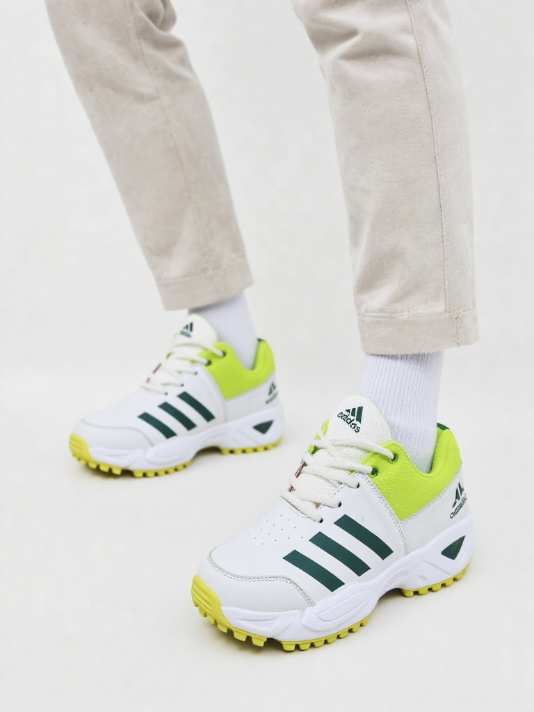 Adidas Solo-3 Sports Gripper White-Green