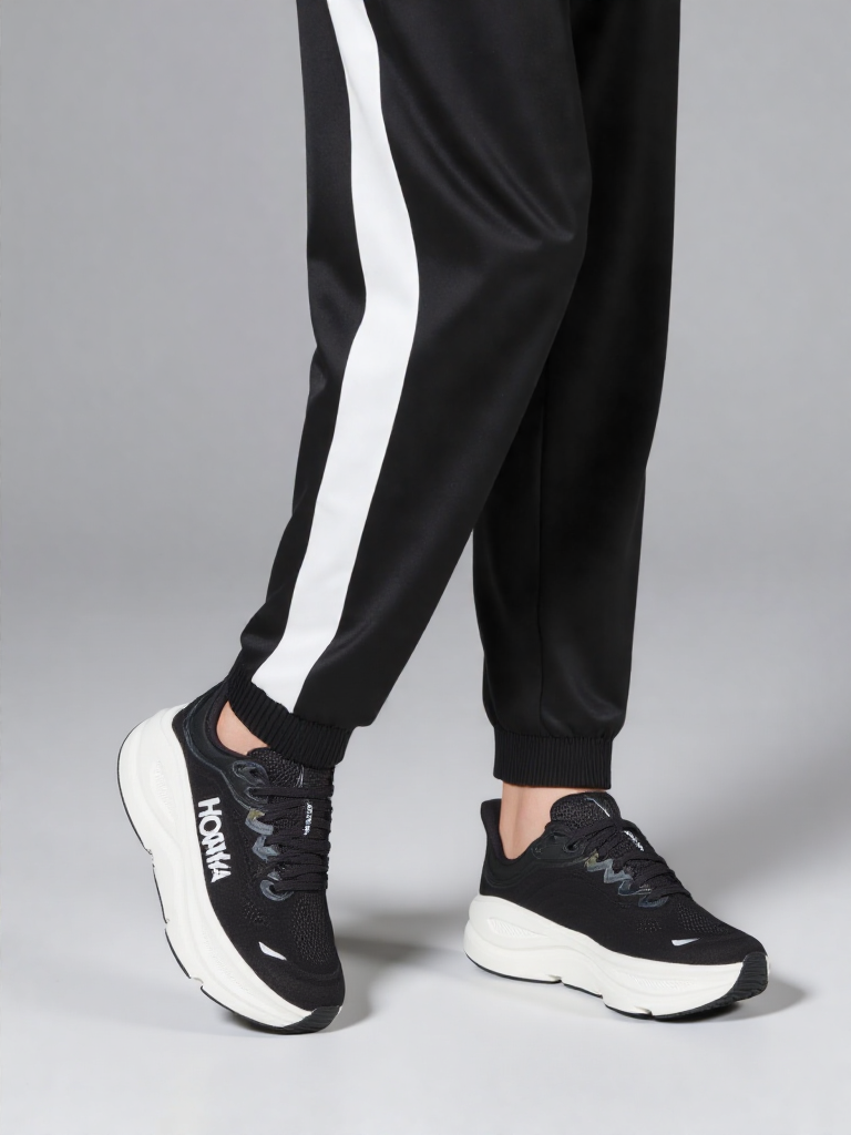 Horka Ultra-Cushioned Running Shoes Black