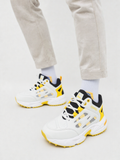 X -ONE GRIPPER SHOES-WHITE YELLOW -005