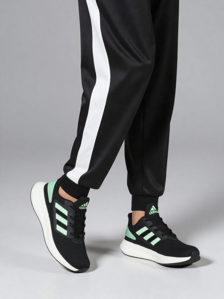 Adidas Pure Boost 22 Marathon Running Shoes Black-Green