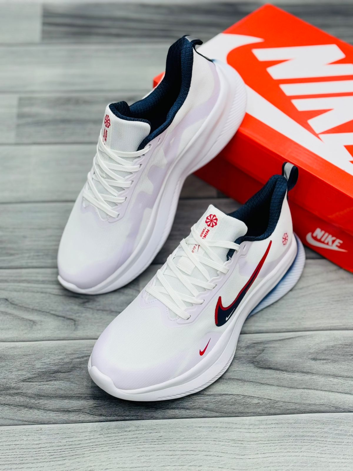 NA Airzoom Just Do It | White/Red