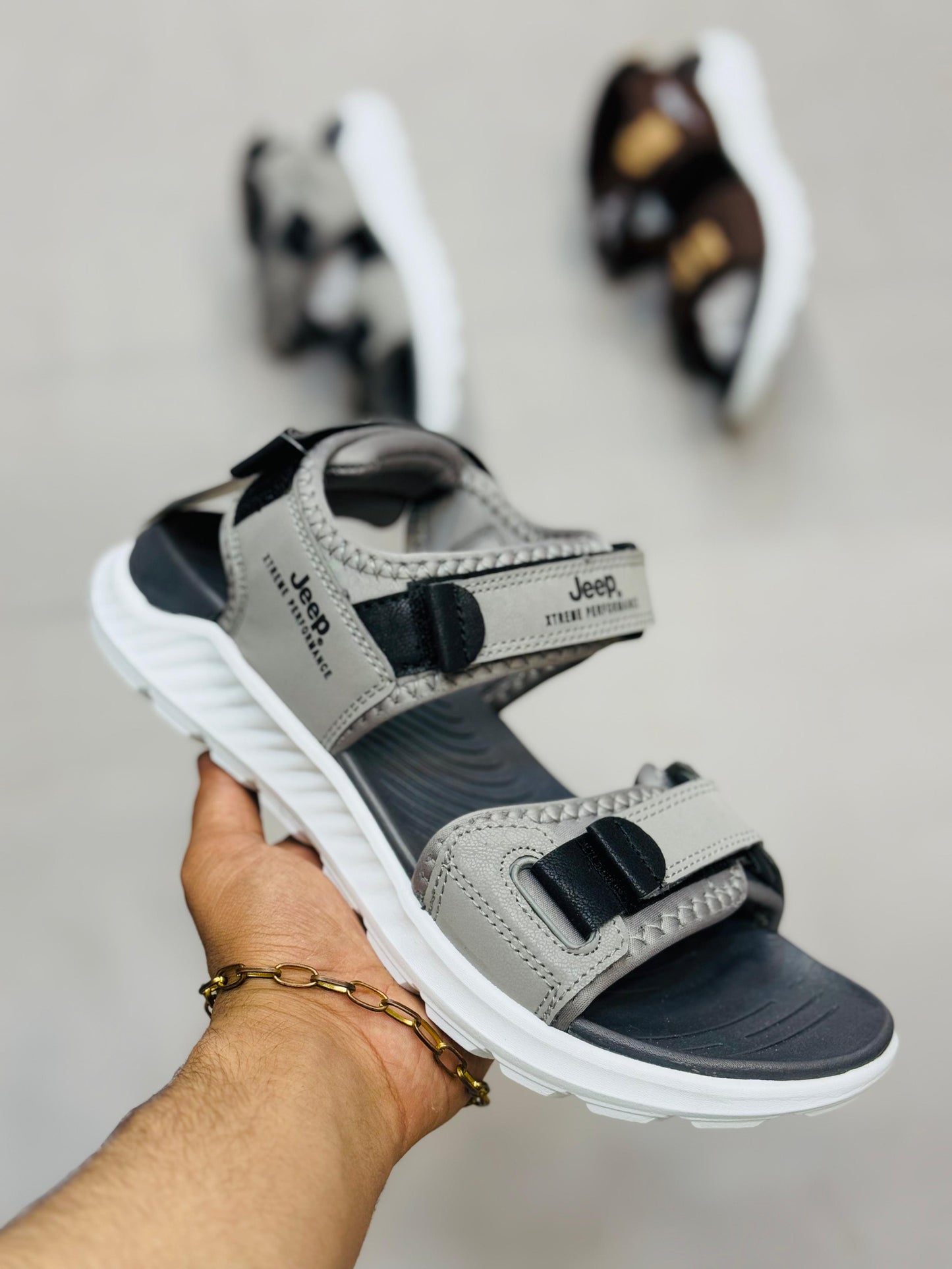 Jeep Sandal - Grey