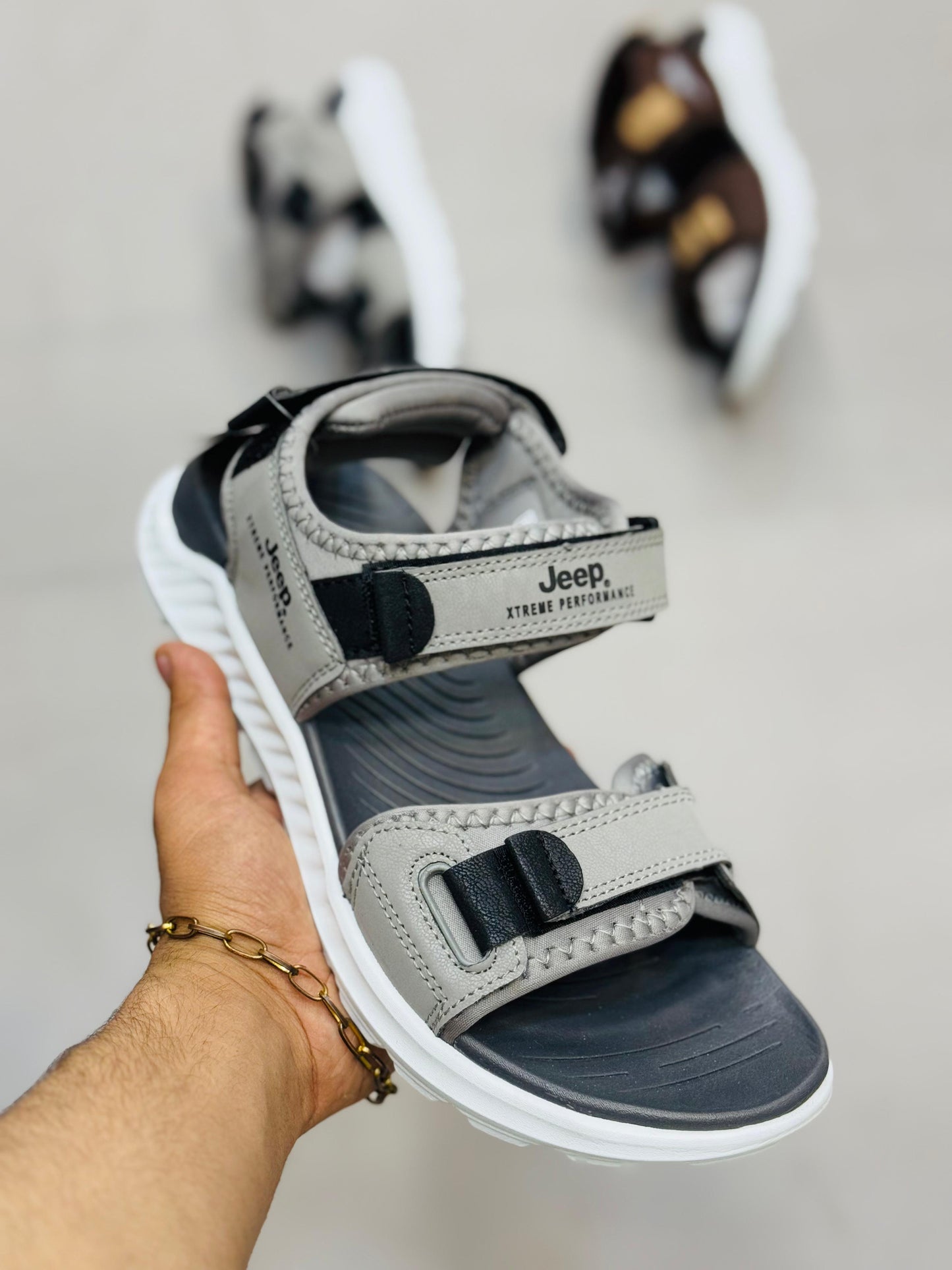 Jeep Sandal - Grey