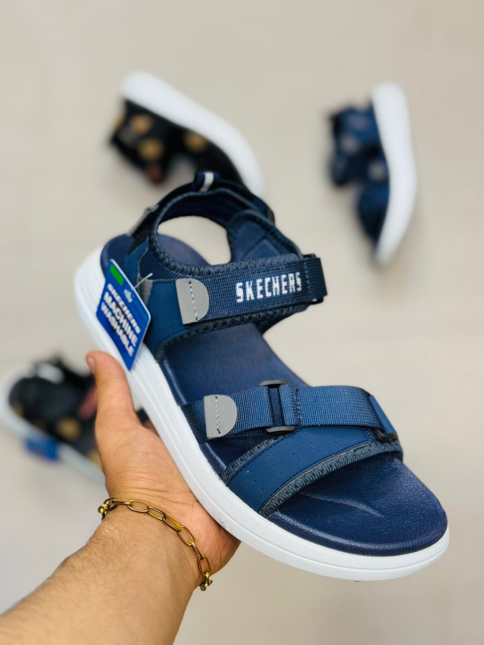 Skechers Blue Strap Sandal