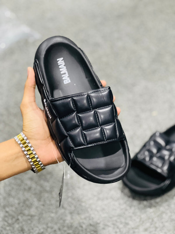 Bal-main Slides Triple Black