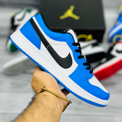 AJ1 -  LOW  BLUE