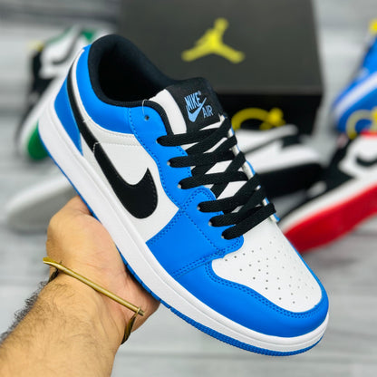 AJ1 -  LOW  BLUE