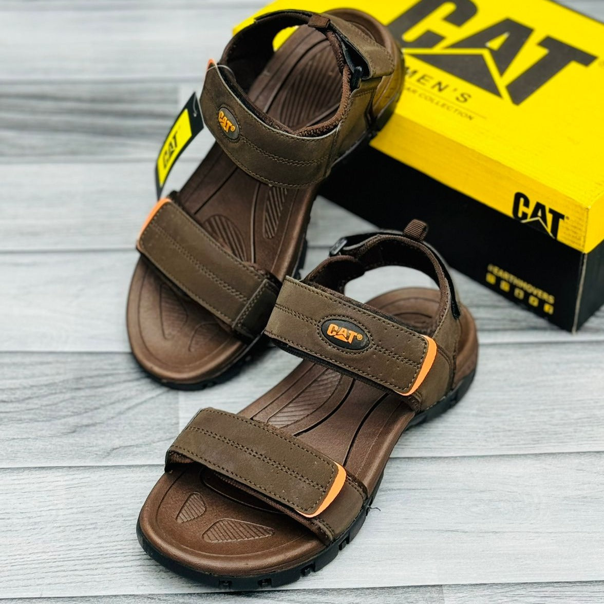 CAT Sandel DARK-BROWN