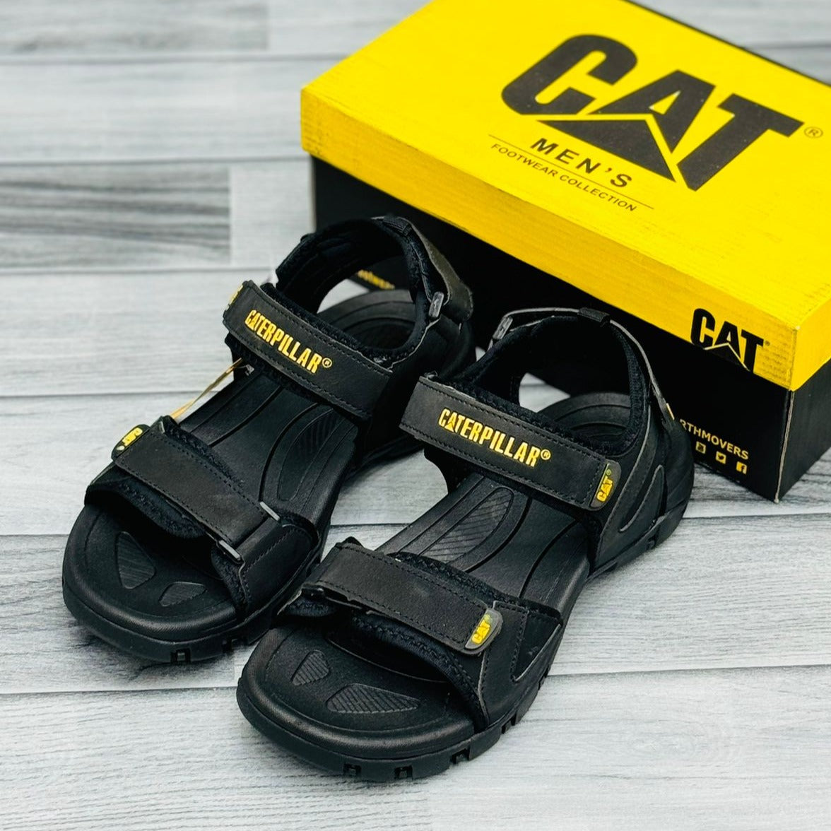 CAT Sandel BLACK-YELLOW