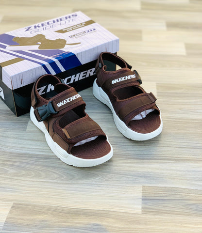 SKECHERS-BROWN