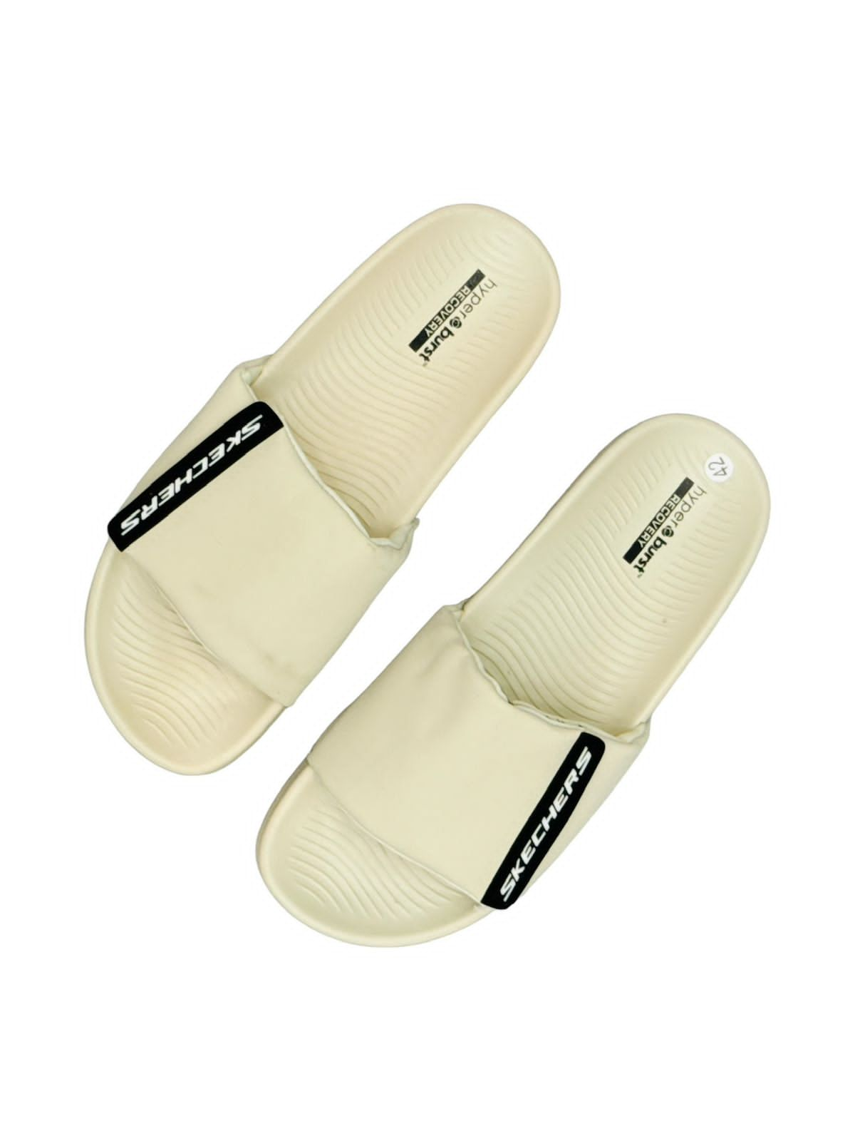 SKECHERS SLIDES WITH BRAND BOX