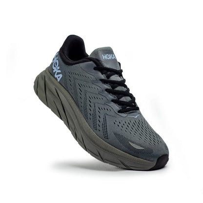 HOKA CLIFTON 8 DARK GRAY RUNNING SHOES