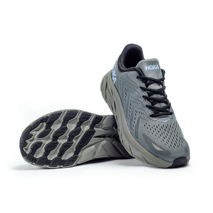 HOKA CLIFTON 8 DARK GRAY RUNNING SHOES