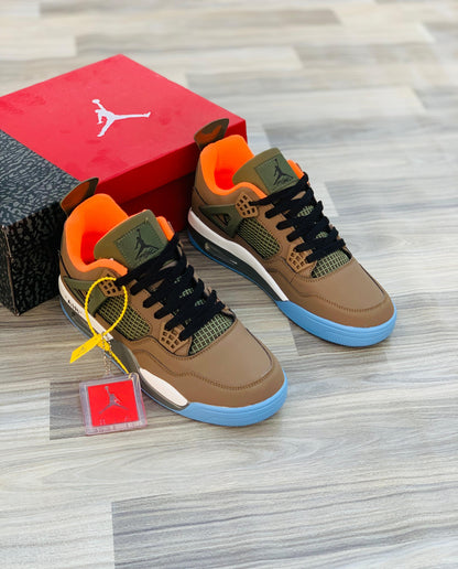 Air J 4 -BROWN-ORANGE