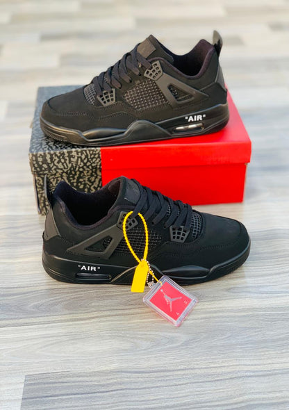 Air J 4 -BLACK