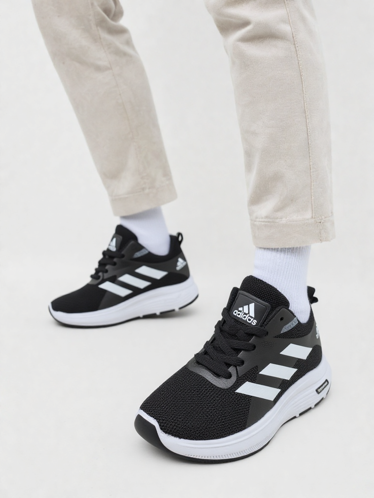 Adidas Running Shoes-Black
