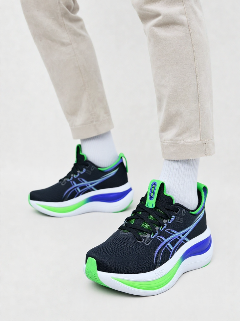 ASICS GEL-NIMBUS – Running Shoes Black Green