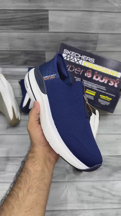 Skechers hyper burst memory foam - BLUE