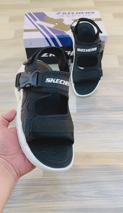 SKECHERS-BLACK