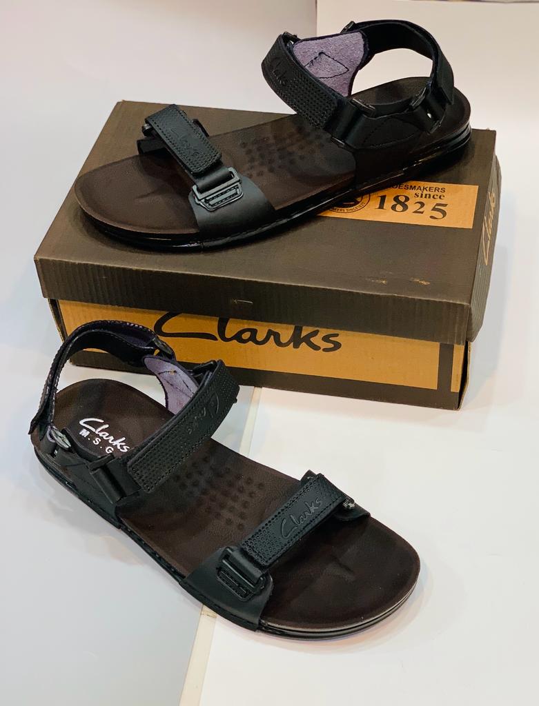 Buy Clarks Trisand Post Black Leather for Men Online | Clarks Shoes India